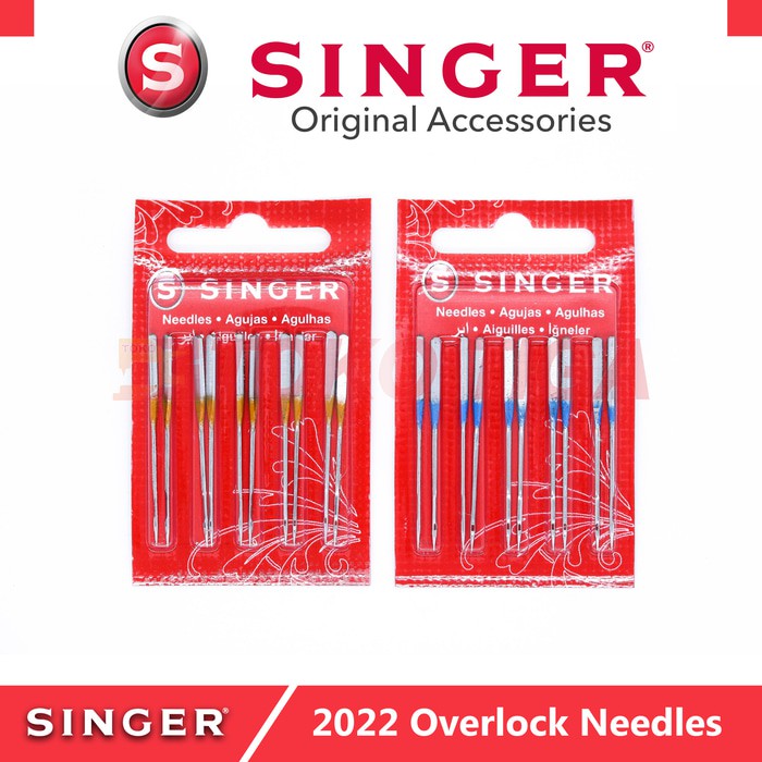 Jual Jarum SINGER 2022 Overlock Needles (Mesin Obras Portable) | Shopee ...