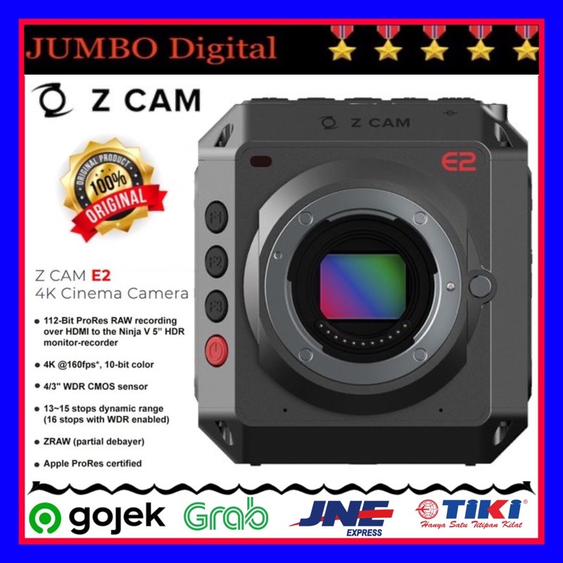 Jual Z CAM E2 4K CINEMA PROFFESIONAL CAMERA GARANSI RESMI | Shopee ...