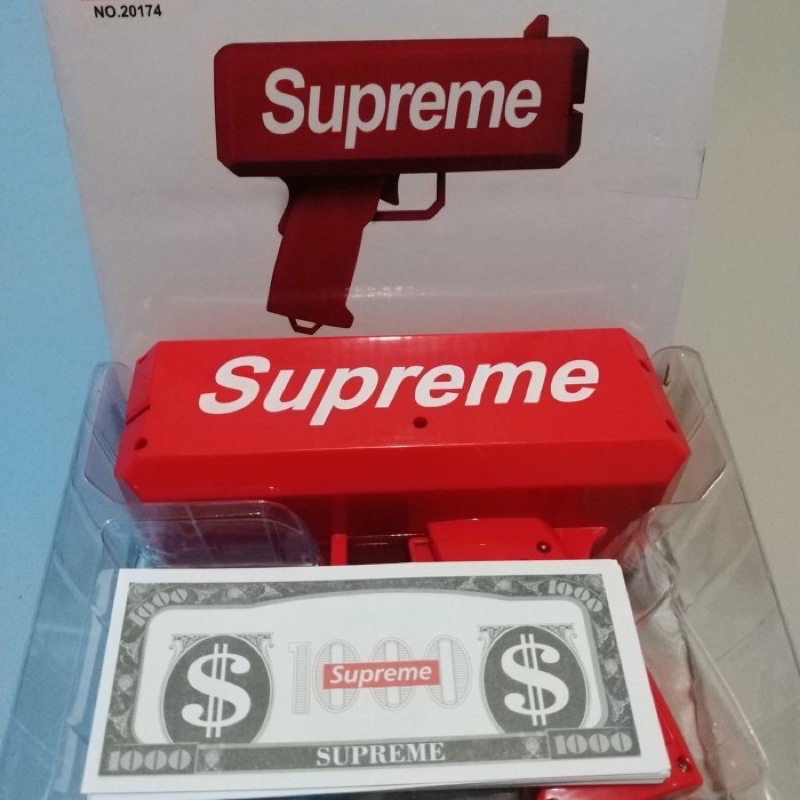 Jual Supreme money gun / canon gun / supreme gun | Shopee Indonesia