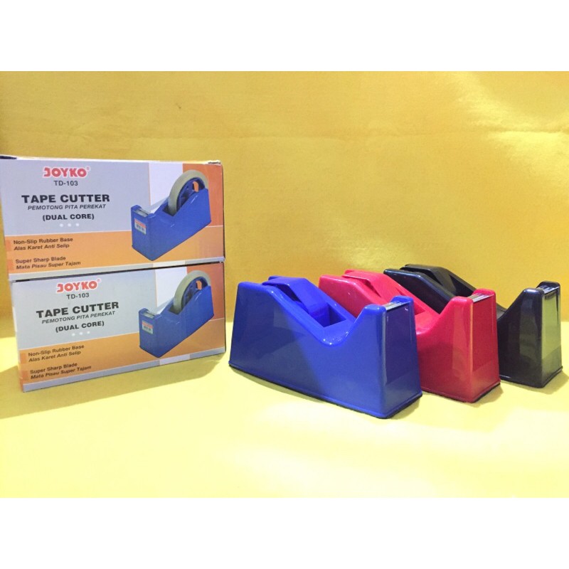 Jual Tape cutter Joyko TD-103 / Pemotong pita perekat (1 pcs) | Shopee ...