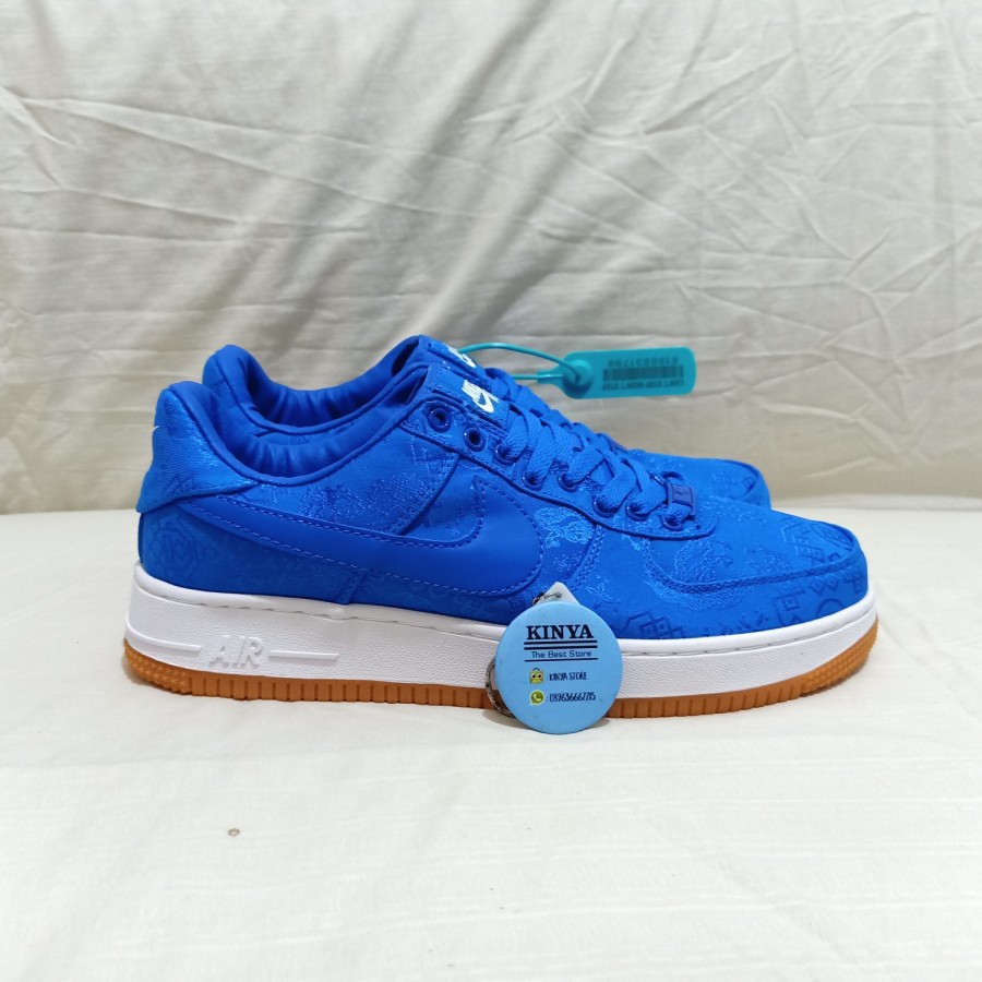 Nike air force 1 clot blue sale