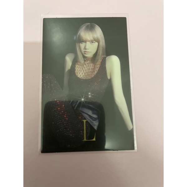 Jual Rare photocard pc Lisa Lalisa Blackpink (booked) | Shopee Indonesia