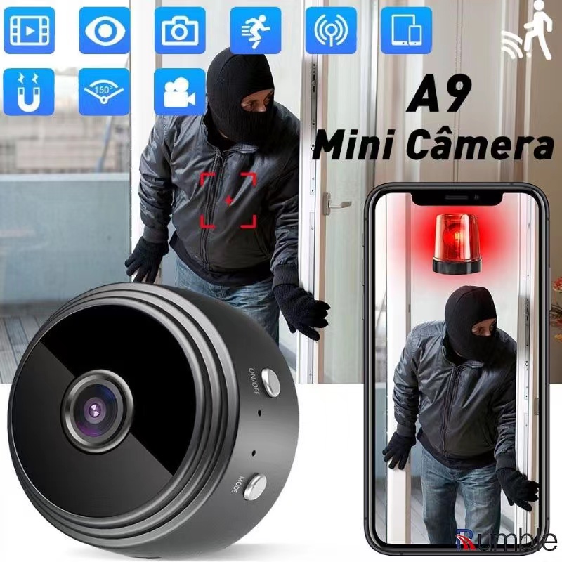 Jual SPY CAMERA A9MINI CAMERA WIFI KAMERA PENGINTAI MINI HIDDEN CAM