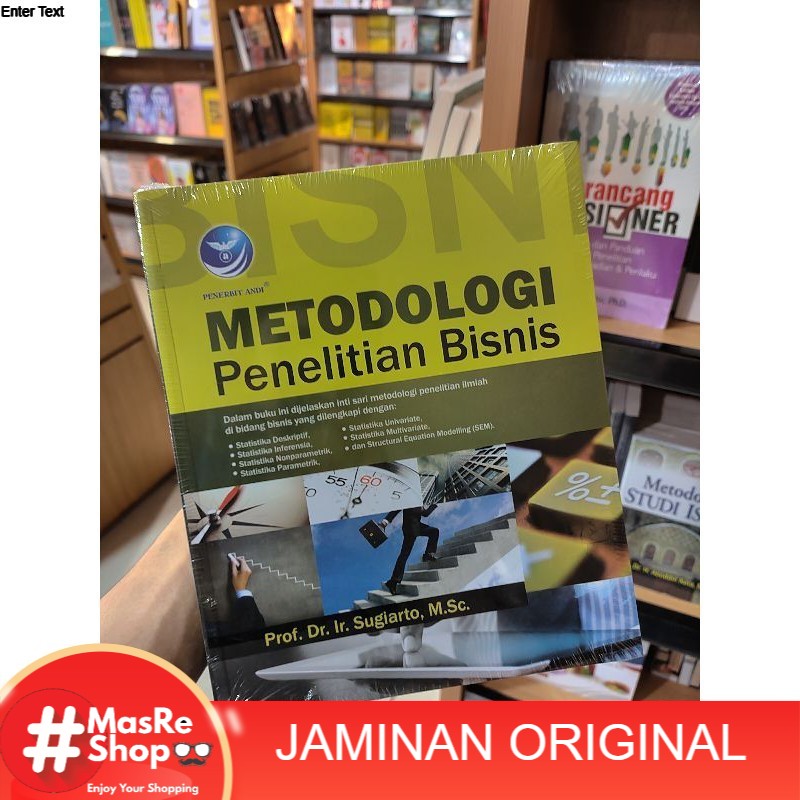 Jual Buku Metodologi Penelitian Bisnis | Shopee Indonesia