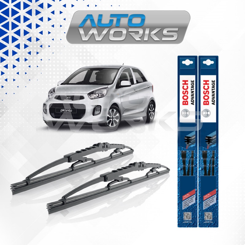 Jual Wiper Mobil Sepasang 2pcs Bosch Advantage KIA Picanto