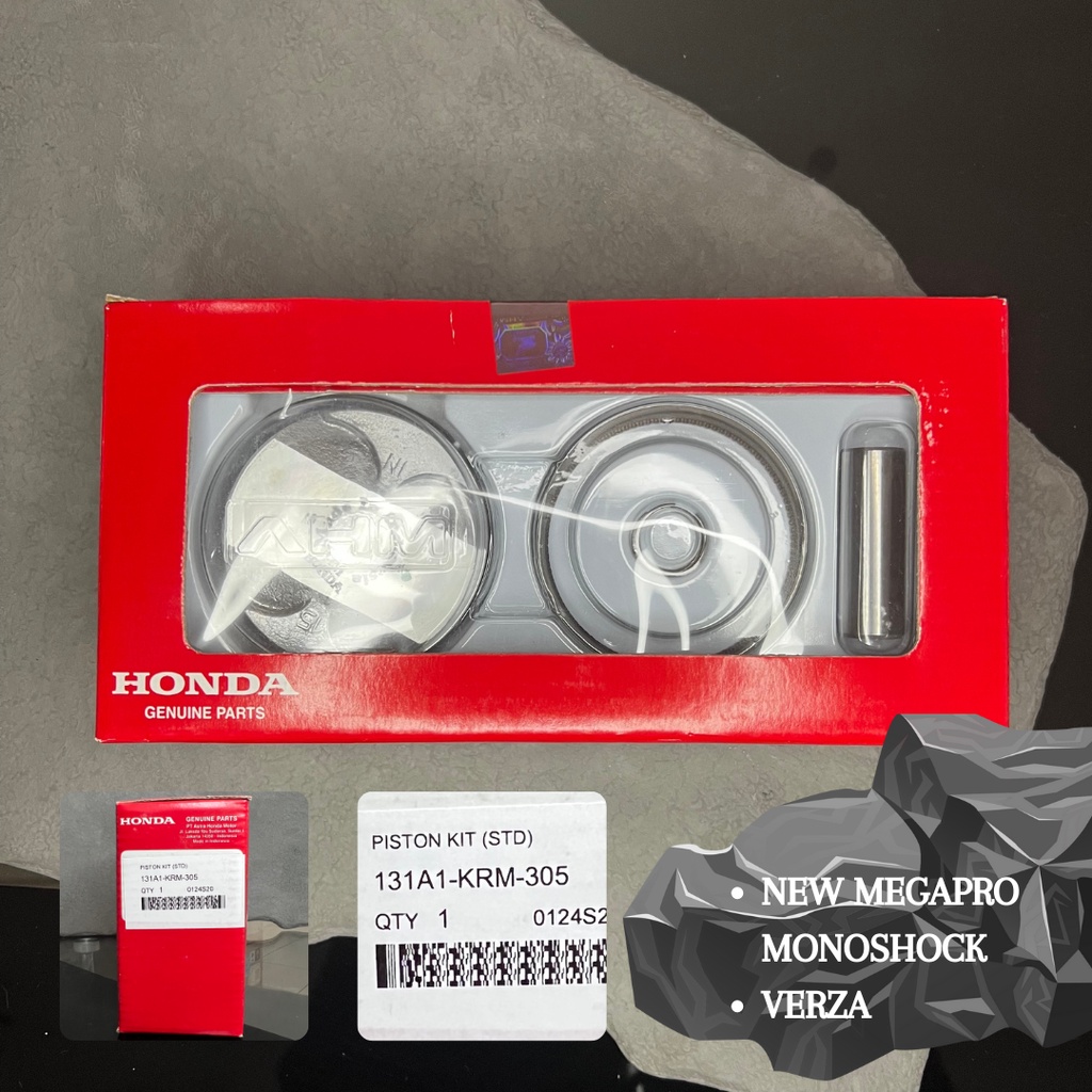 Jual PISTON KIT HONDA CB150R OLD, CS1, NEW MEGAPRO MONOSHOCK DAN VERZA