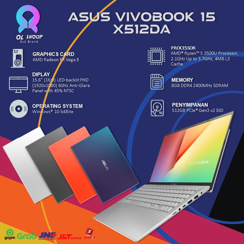 Asus vivobook x512da