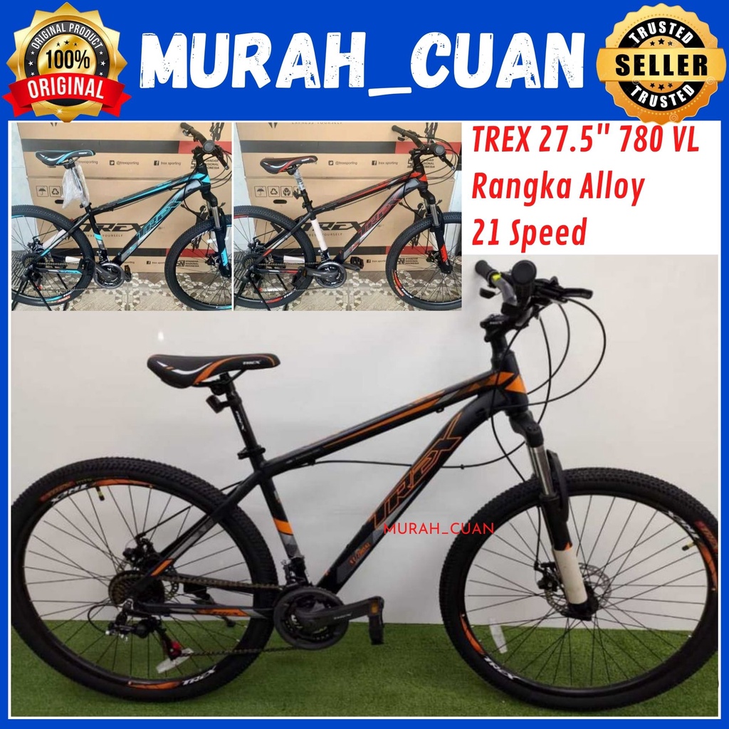 Jual Sepeda Gunung MTB 27.5 Inch TREX 780 VL | Shopee Indonesia