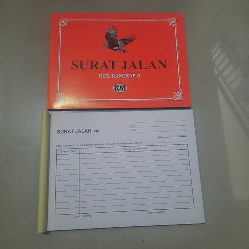 Jual Surat Jalan 3Ply KNI / Buku Pengiriman Rangkap 3 ply | Shopee ...