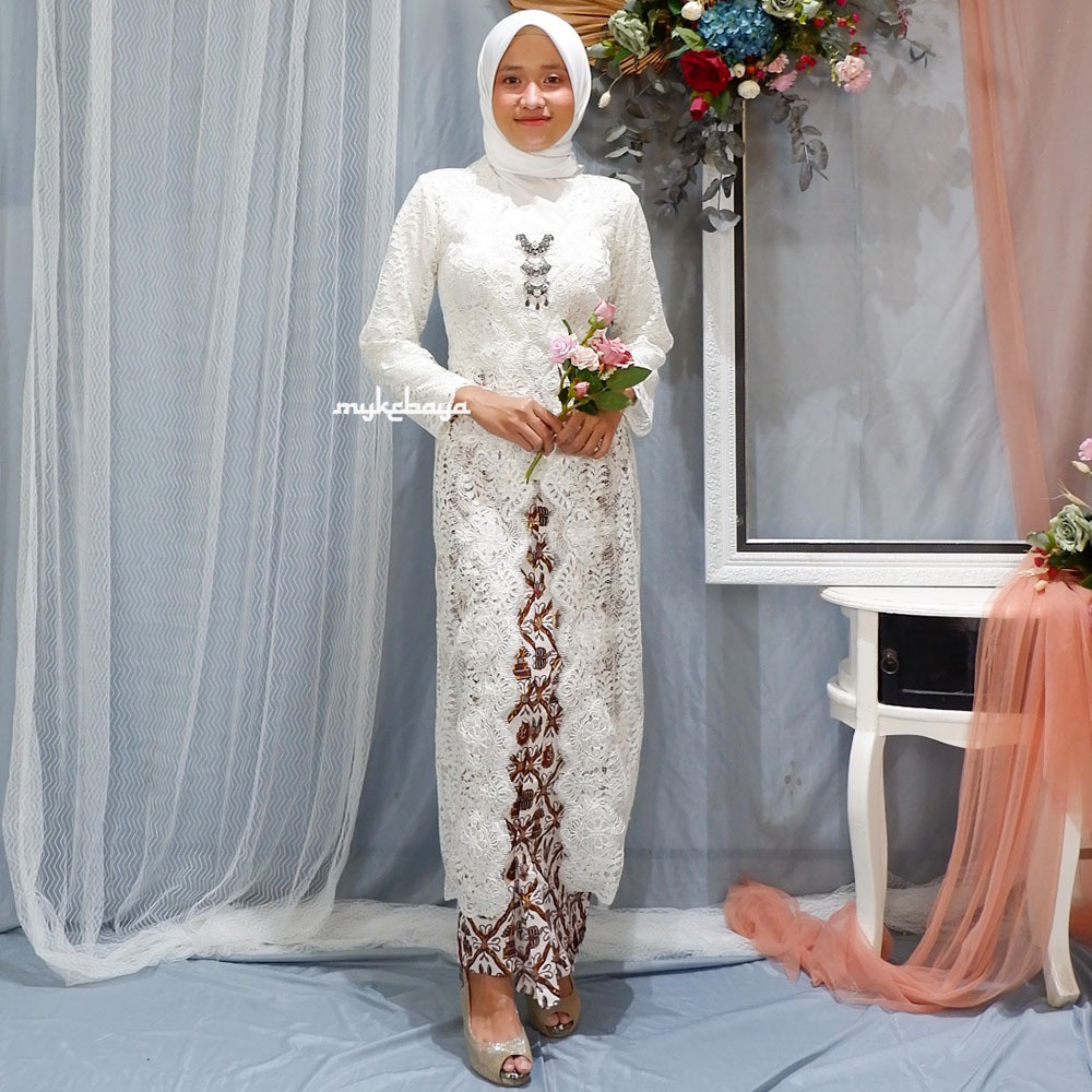 dress brokat modern hijab Dress Brokat Modern Hijab Model Baju Long Dress Modern Muslimah Kebaya  Modern Model Baju Hijabers Modern