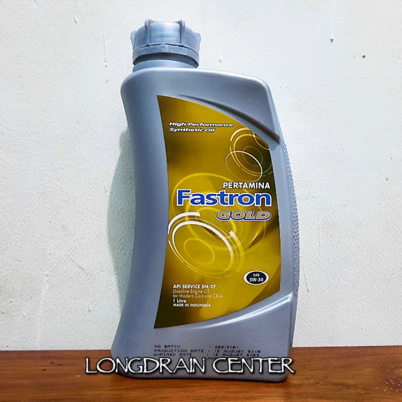 Jual FASTRON GOLD 5W30 FULLY SYN KEMASAN 1 LITER | Shopee Indonesia