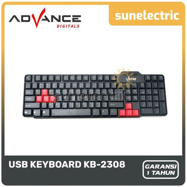 Jual Advance Series Votre Keyboard KB2308 / Keyboard USB KB-2308 ...