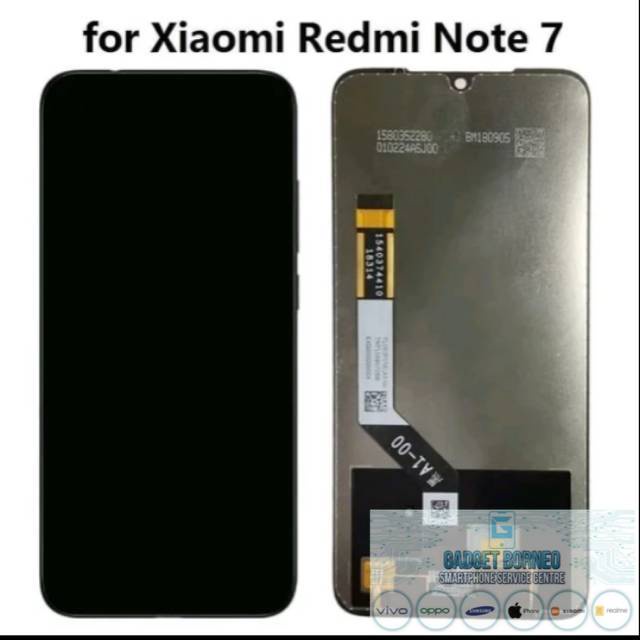GoodcAcy Cover Xiaomi Redmi Note 7 Con Collana E Vetro Temperato: Custodia In Silicone TPU Trasparente Con Cordino Regolabile, Pratica E Alla Moda
