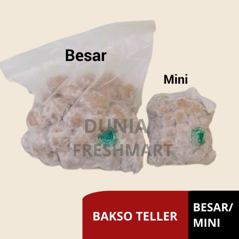 Jual Bakso Es Teler Baso Sapi Baso Mega Mini Besar Isi 50btr Beef Ball