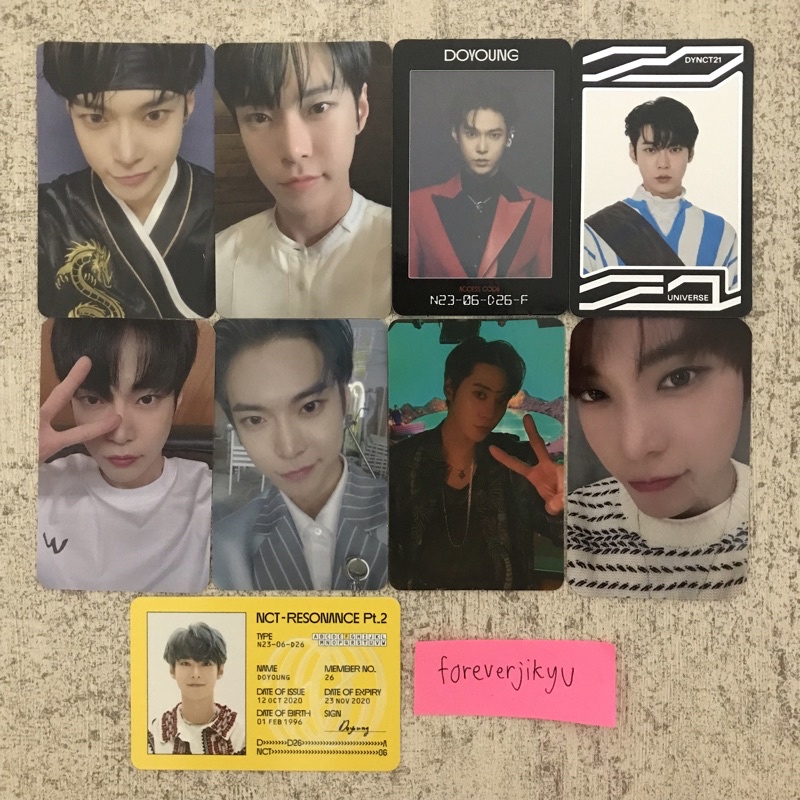 Jual [READY] NCT 127 KIM DOYOUNG OFFICIAL PHOTOCARD PC 2021