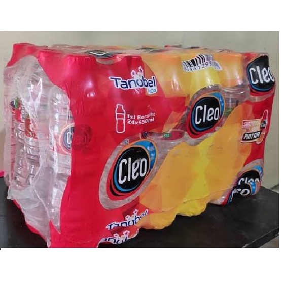 Jual Cleo 550 Ml Sr 1 Pak Isi 24 Botol Shopee Indonesia 0391