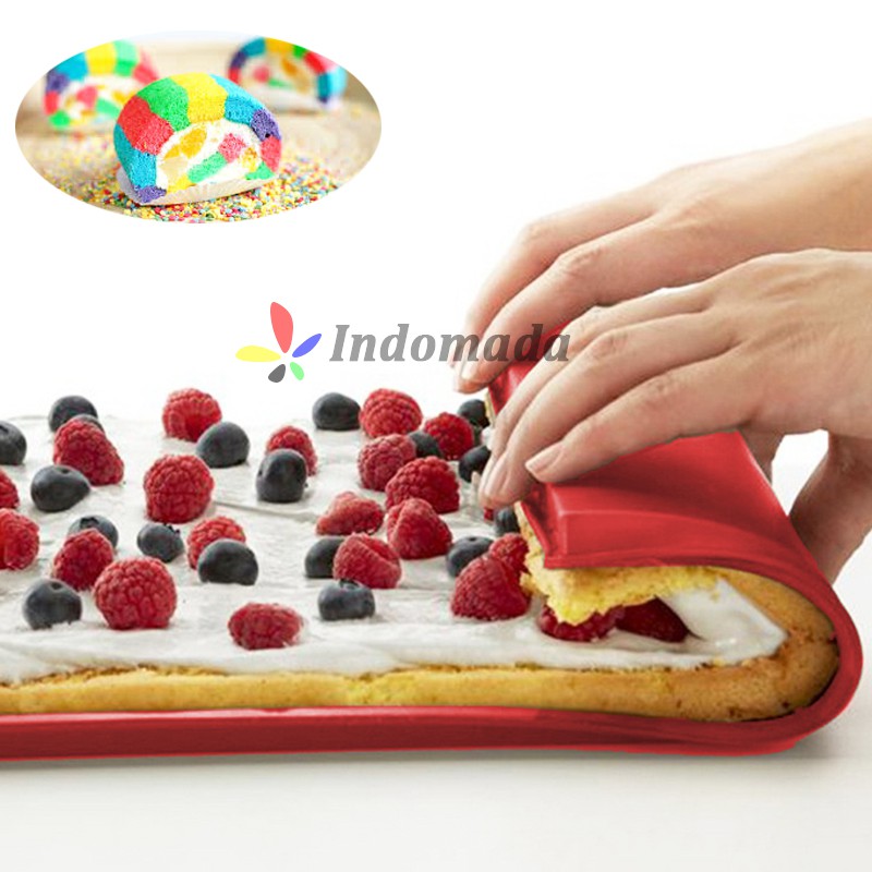 Jual Loyang Bolu Gulung Anti Lengket Roller Swiss Roll Roller Baking ...
