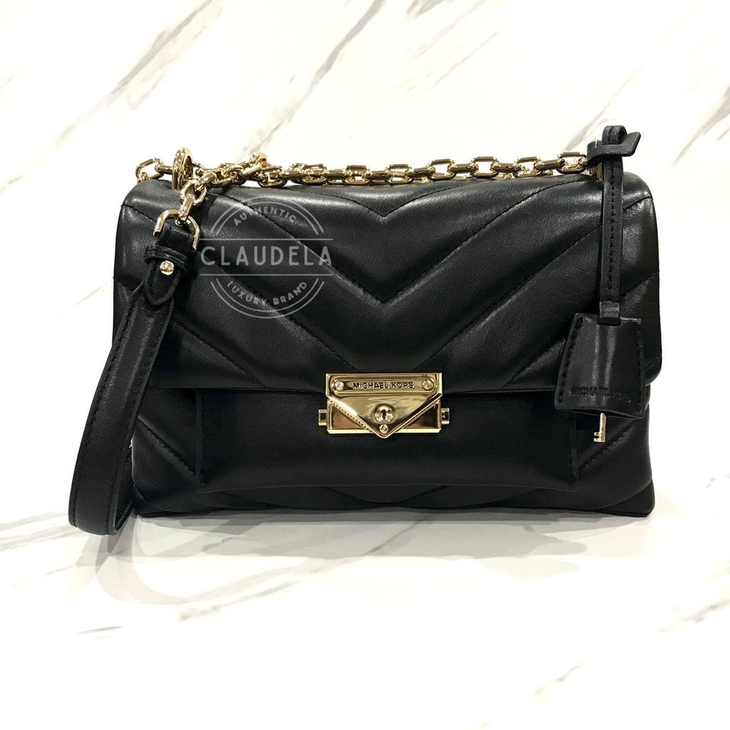Jual MICHAEL KORS Cece Medium Quilted Leather Convertible Shoulder Bag