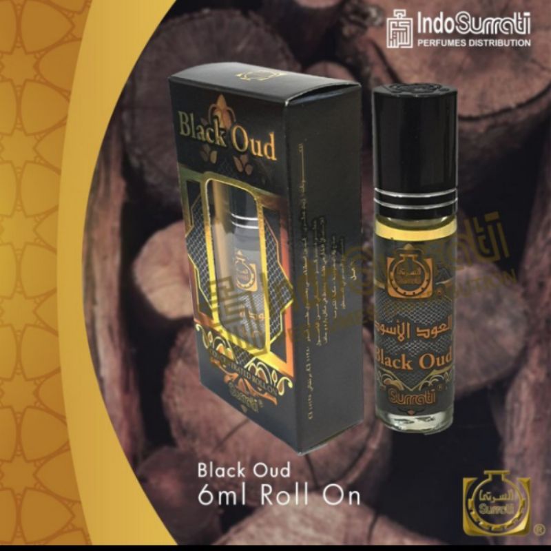 Surrati Black Oud Roll On Perfume Oil (DZ16564)