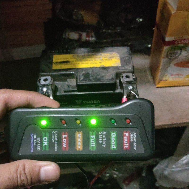Jual aki motor Yuasa ytz6v | Shopee Indonesia