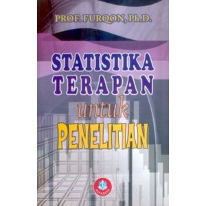 Jual Original Buku Statistika Terapan Untuk Penelitian Prof. Furqon, Ph ...