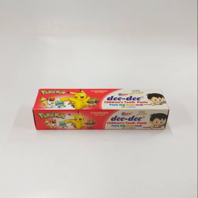 Jual Dee Dee Tooth Paste Strawberry 50gr | Shopee Indonesia