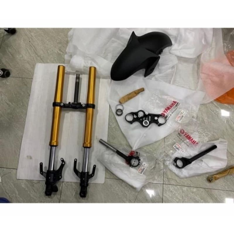 Jual USD FORK shock assy set yamaha R25 New 2019 original | Shopee ...
