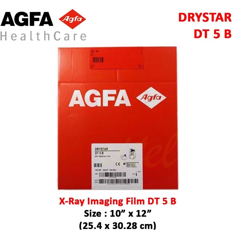 Jual FILM AGFA DT5B 10x12 - FILM CR-DR RONTGEN RADIOLOGI | Shopee Indonesia