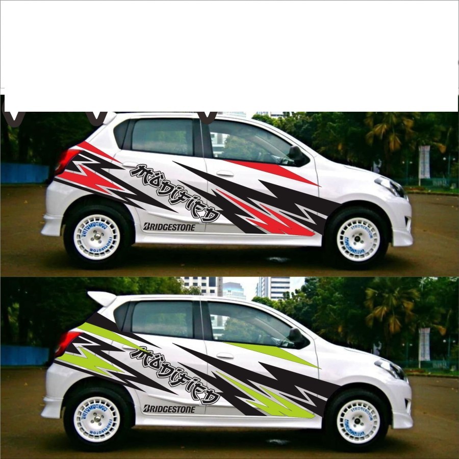 Jual stiker mobil datsun go nissan march dll 0012 Shopee Indonesia
