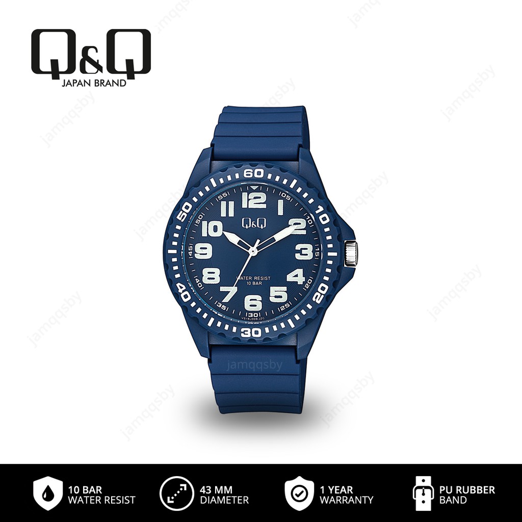 Jual Jam Tangan Analog Qandq Qnq Qq Vs16 Vs16j Original Water Resist