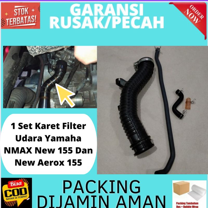 Jual Karet Filter Selang Box Filter Udara Yamaha Nmax N Max New Dan