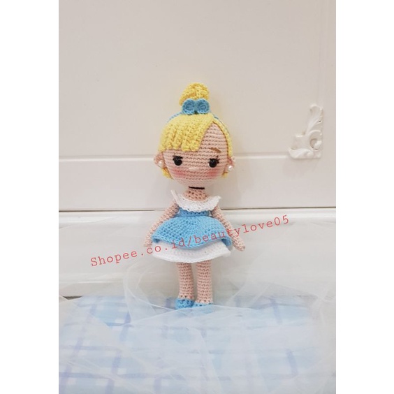 Jual boneka rajut princess cinderella | Shopee Indonesia