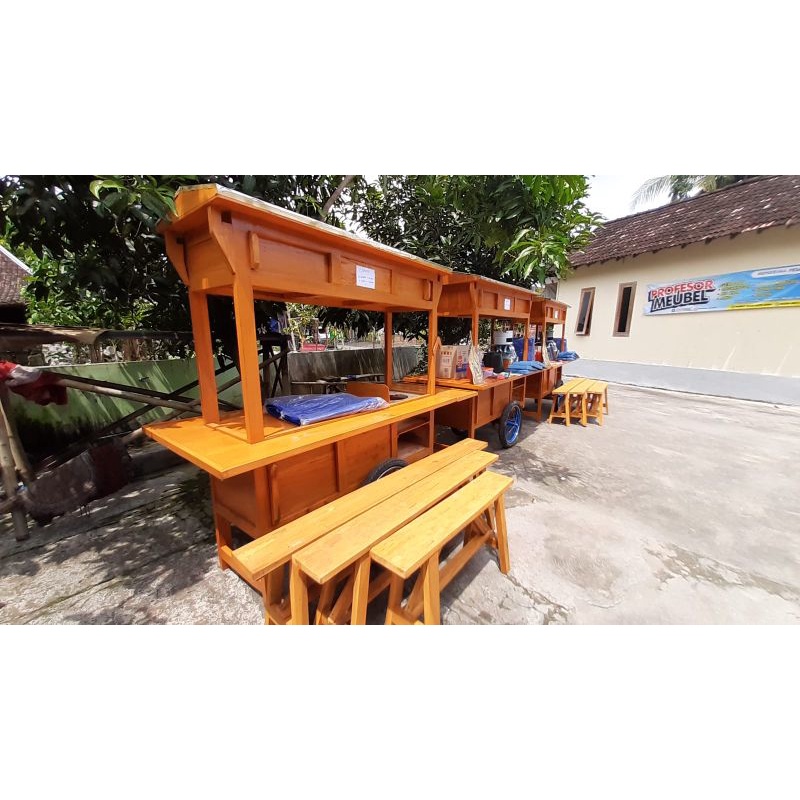 Jual GEROBAK ANGKRINGAN MURAH / GEROBAK WEDANGAN KOPI JOS | Shopee ...