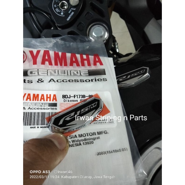 Jual Original Emblem 3D Yamaha YZF R15M - R15V4 R15V3 R15 | Shopee ...