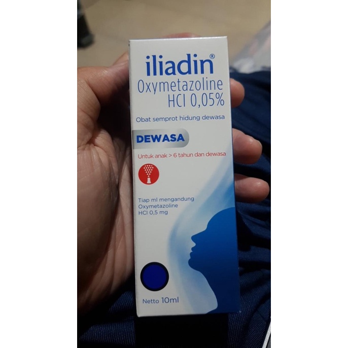 Jual Iliadin Dewasa Nasal Spray 0,05% 10 Ml Obat Semprot Hidung ...