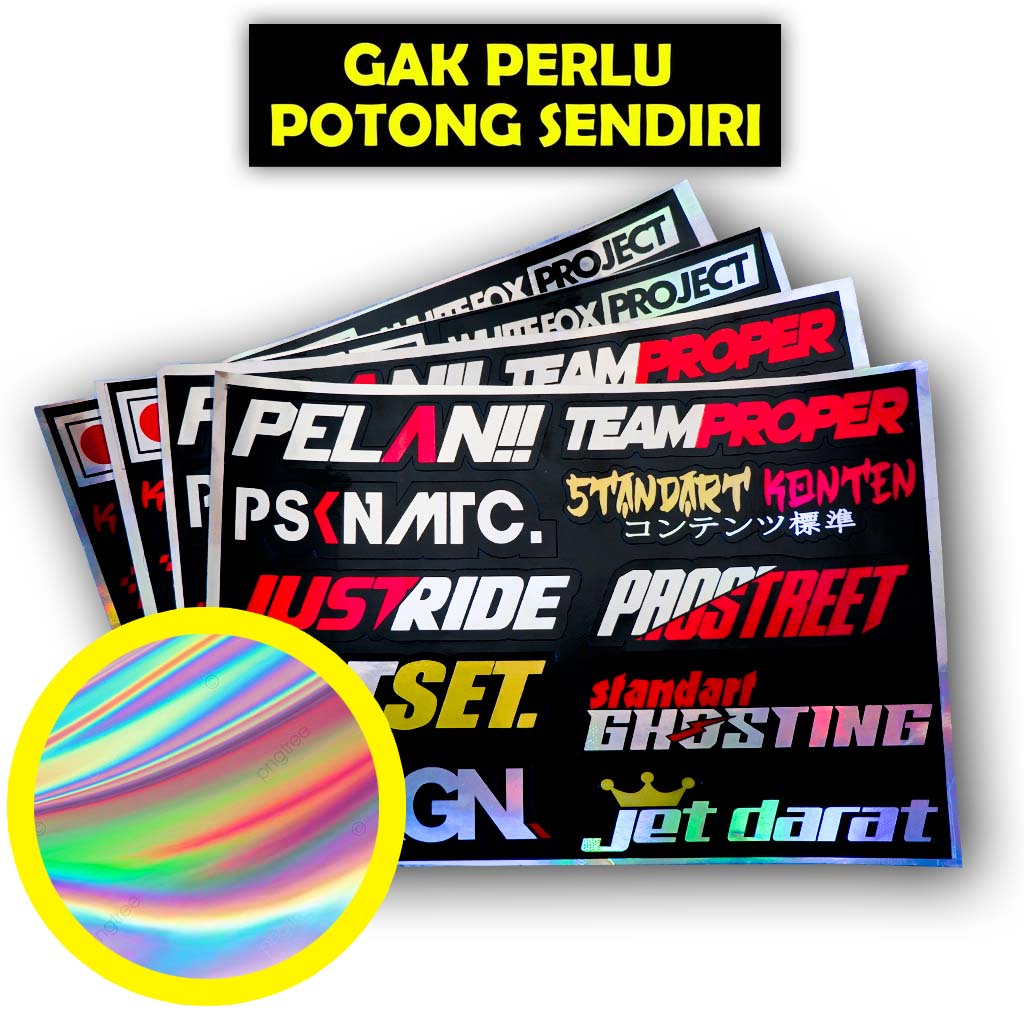 Jual Stiker Hologram Stiker Hologram Motor Stiker Motor Hologram