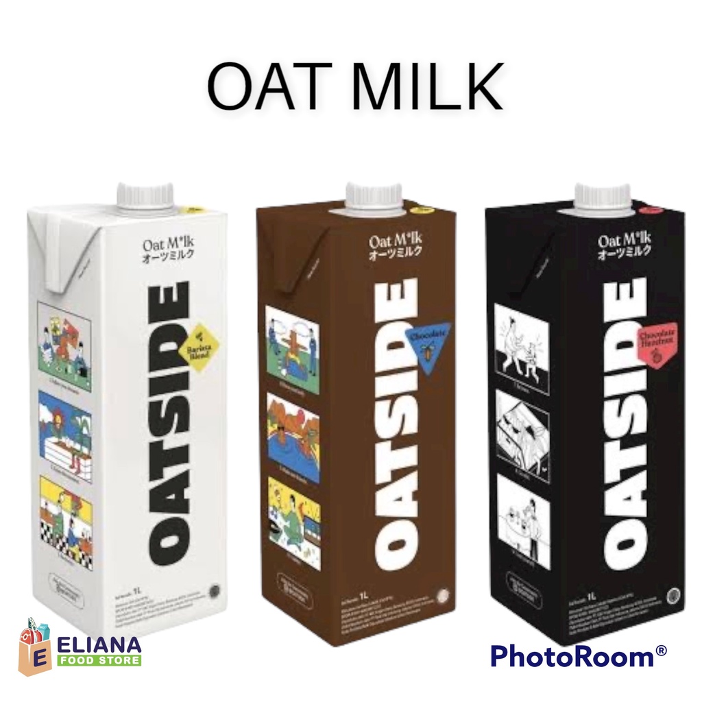 Jual Oatside Oat Milk Barista Blend Oat Milk Chocolate Hazelnut 1 L