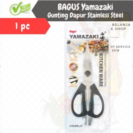 BAGUS Yamazaki Kitchenware Gunting Dapur Stainless Steel Good Quality