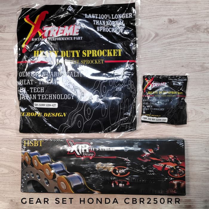 Jual GEAR SET CBR250RR GIR CBR 250 RR GIGI TARIK CBR250RR GEAR CBR250RR