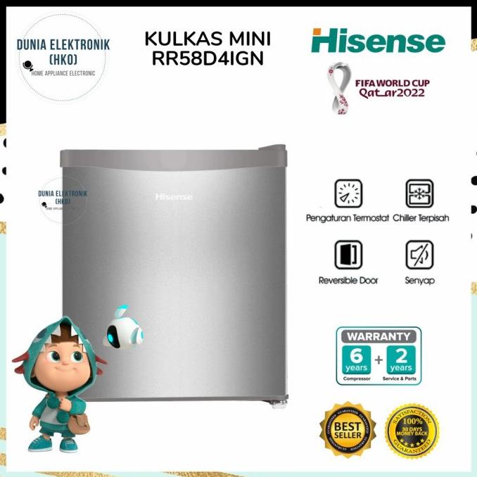 Jual Terlengkap Kulkas Portable Hisense Rr D Ign Lemari Es Mini Bar