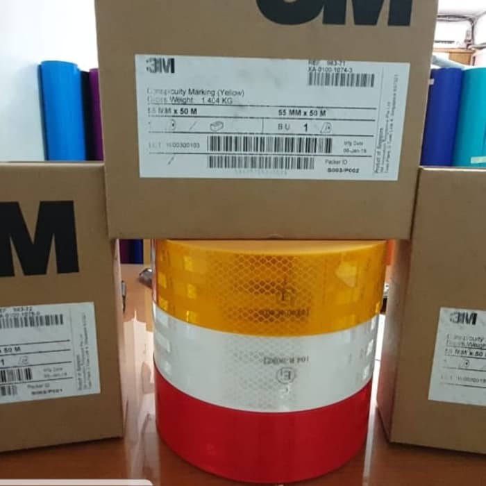 Jual STICKER REFLECTIVE MARKING UNTUK MOBIL 3M EGP UK 2