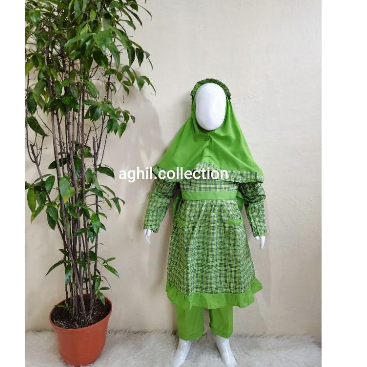 Jual SERAGAM TK/PAUD MUSLIM KOTAKKOTAK BAJU TK/PAUD MUSLIM KOTAKKOTAK