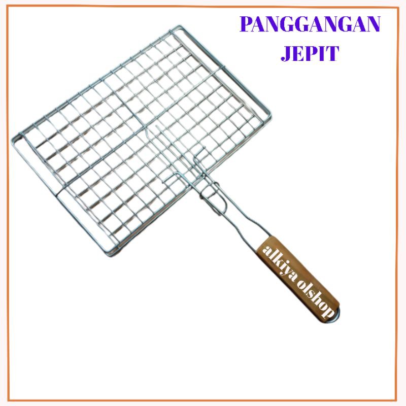 Jual PANGGANGAN JEPIT PANGGANGAN IKAN ALAT UNTUK MEMANGGANG Shopee