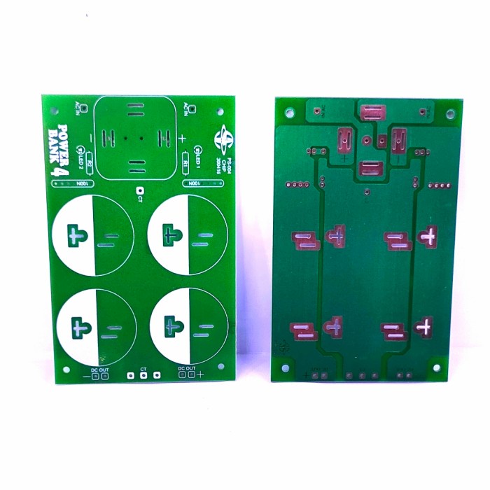 Jual PCB PSU POWER BANK KAPASITOR 4 ELCO BISA DIODA KOTAK DAN SISIR