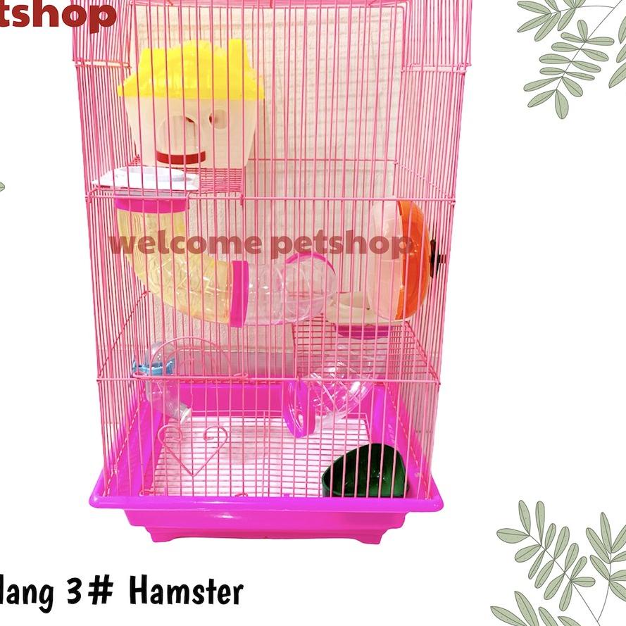 Jual Kandang Hamster 3# / Rumah Hamster / Kandang Hamster Tiga Tingkat ...