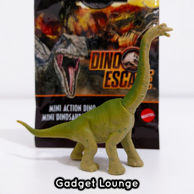 Jual Mattel Jurassic World Mini Action Dino Escape Dinosaurus Figure Brachiosaurus Shopee 7894