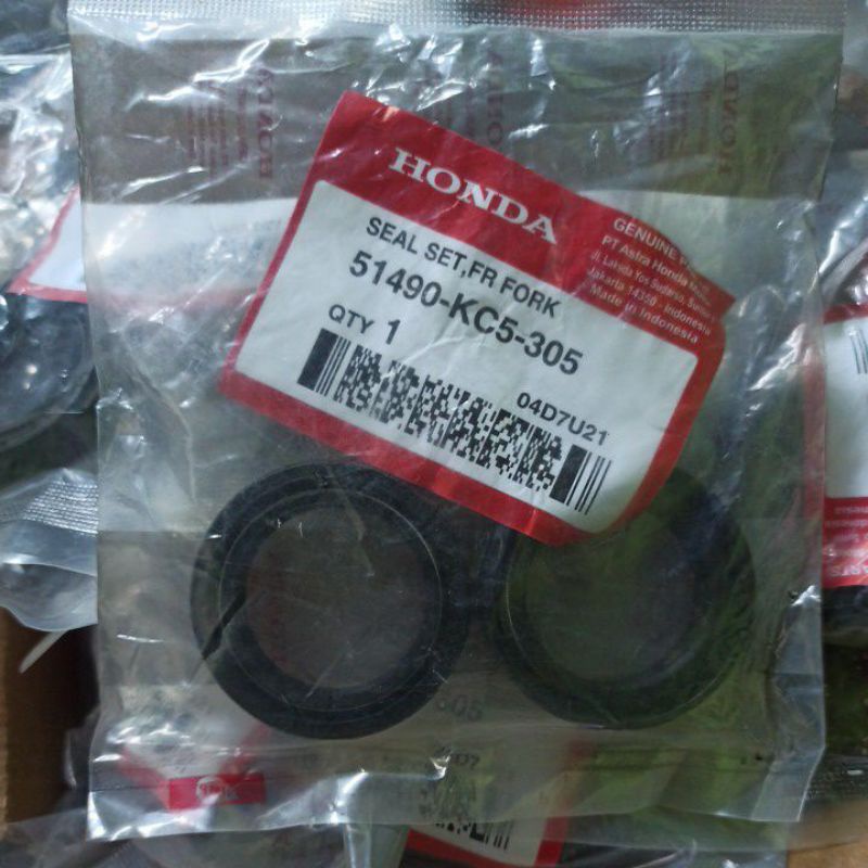 Jual seal shock depan TIGER/megapro/verza/cb150 old&LED KC5 Shopee