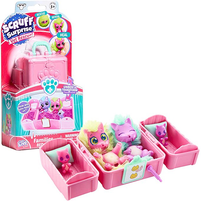 Jual Scruff Surprise Vet Rescue Playset - Little Live Pets [Original ...