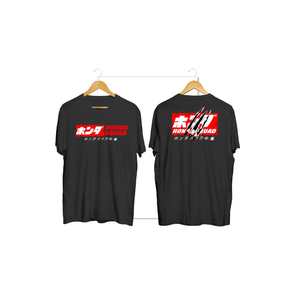 Jual Kaos Honda Gank Baju Honda Genk Honda Squad Japan Shopee Indonesia