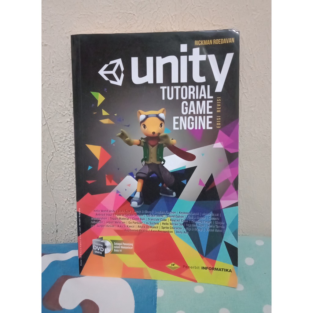 Jual Buku Unity Tutorial Game Engine - Rickman Roedavan (Original ...